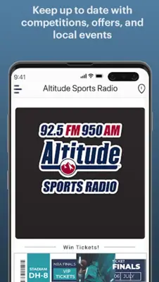 Altitude Sports Radio android App screenshot 3